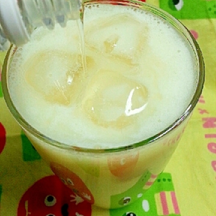 アンチエイジング?豆乳の炭酸サワードリンク